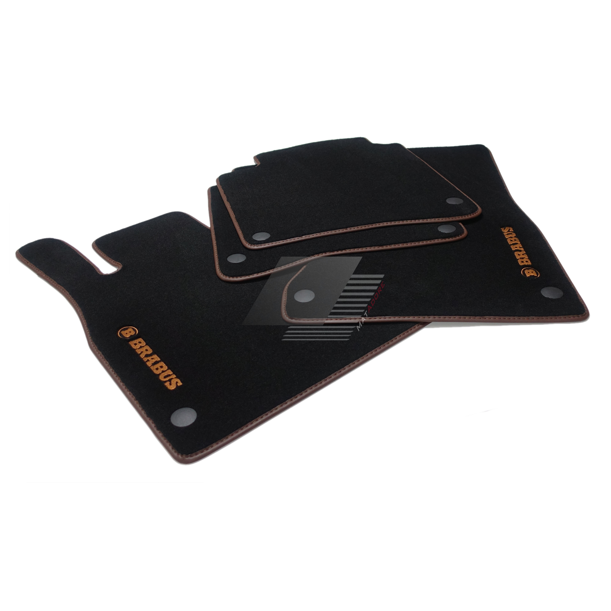 Mercedes GLS X166 Car Floor Mats 2016-2019 *7 Seater #BRABUS